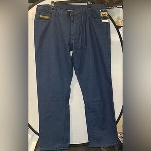 Classic Navy Straight Jeans